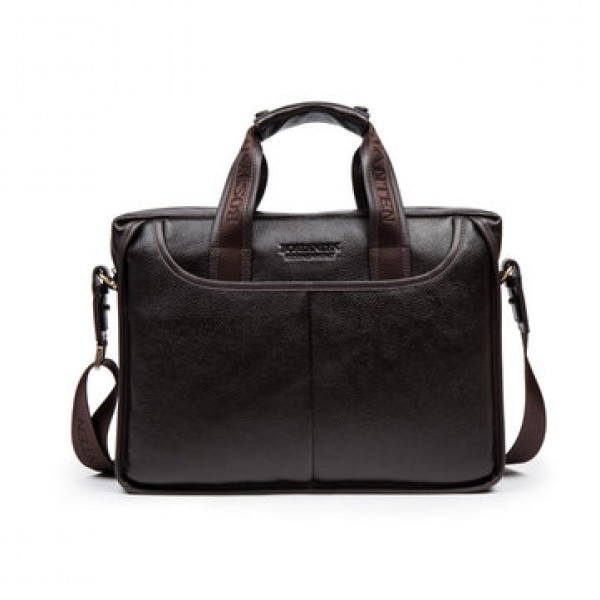 Genuine Leather Cowhide Crossbody Messenger Bag Briefcase Business Laptop Handbag