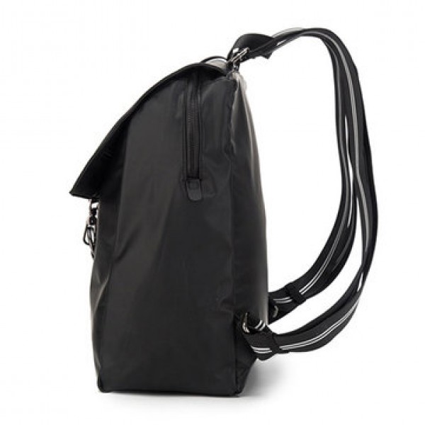 Men Minimalist Fashion 16 Inch Laptop Bag Large Capacity Microfiber Shoulder Bag Backpack