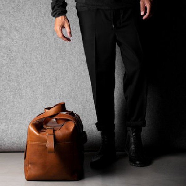 Men Solid Casual Multifunction Bag Laptop Large Crossbody Bag